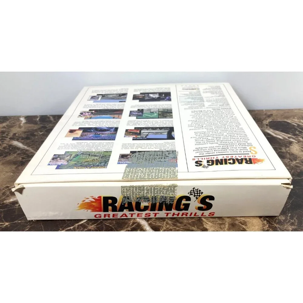 Racing's Greatest Thrills PC Big Box 8-Game CD-Rom NASCAR IndyCar Test Drive III
